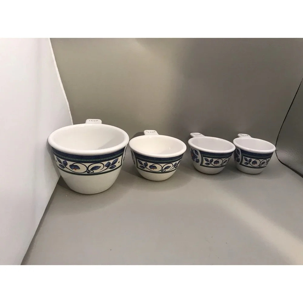 Pfaltzgraff Measuring Cup Set Ceramic Stackable